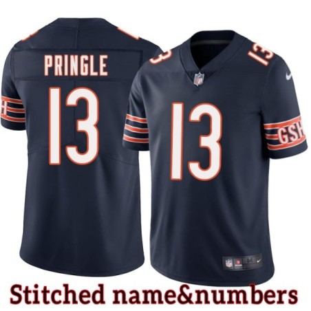 Navy Home Byron Pringle Jersey Chicago Bears #13