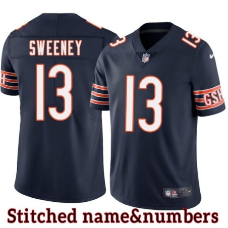 Navy Home Jake Sweeney Jersey Chicago Bears #13