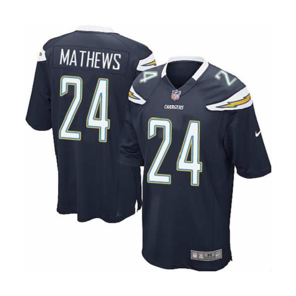 [NEW,Game] Ryan Mathews Football Jersey -San Diego #24 FOOTBALL Jerseys(Navy)