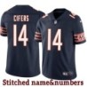 Navy Home Ed Cifers Jersey Chicago Bears #14
