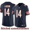 Navy Home Ojay Larson Jersey Chicago Bears #14