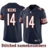 Navy Home Eric Weems Jersey Chicago Bears #14