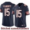 Navy Home Pat Flaherty Jersey Chicago Bears #15