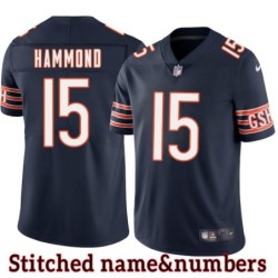 Navy Home Henry Hammond Jersey Chicago Bears #15