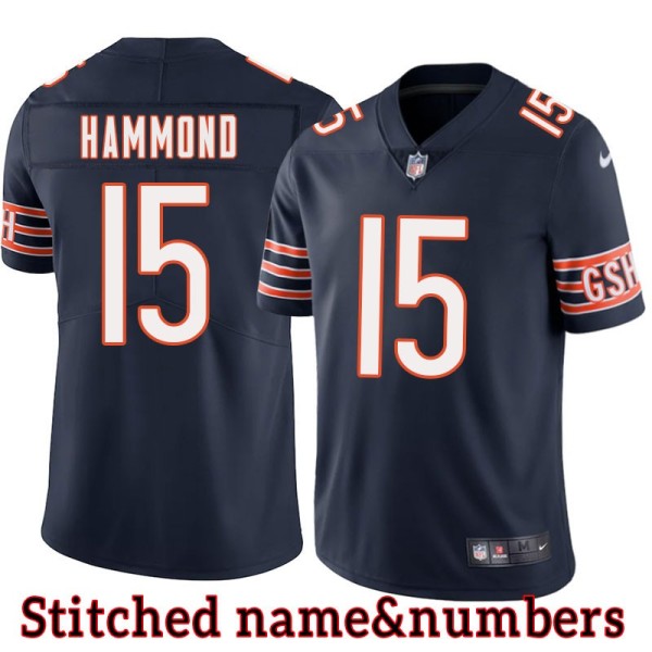 Navy Home Henry Hammond Jersey Chicago Bears #15