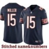 Navy Home Jim Miller Jersey Chicago Bears #15