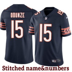 Navy Home Rome Odunze Jersey Chicago Bears #15