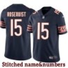 Navy Home Ted Rosequist Jersey Chicago Bears #15