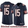 Navy Home Trent Taylor Jersey Chicago Bears #15