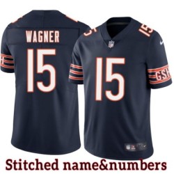 Navy Home Bryan Wagner Jersey Chicago Bears #15