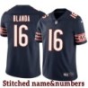 Navy Home George Blanda Jersey Chicago Bears #16