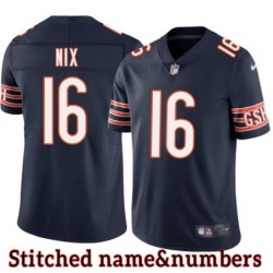Navy Home Kent Nix Jersey Chicago Bears #16