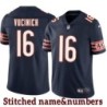 Navy Home Milt Vucinich Jersey Chicago Bears #16