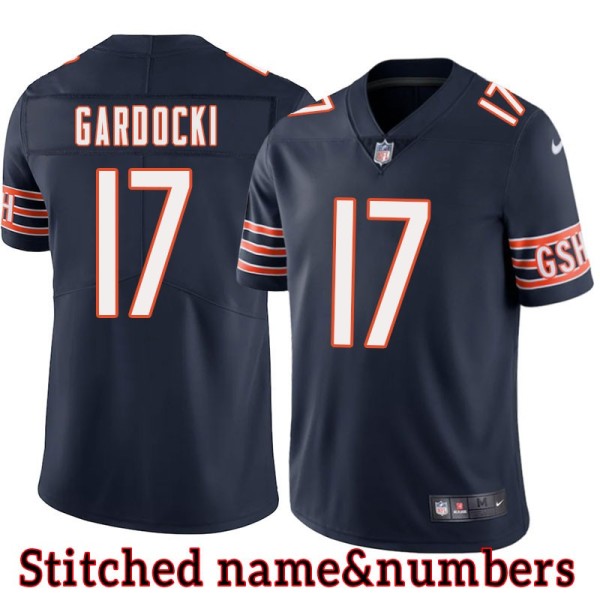 Navy Home Chris Gardocki Jersey Chicago Bears #17