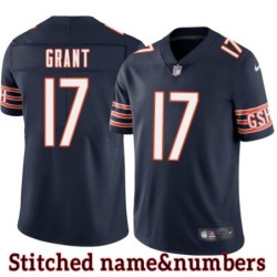 Navy Home Jakeem Grant Jersey Chicago Bears #17