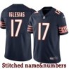 Navy Home Juaquin Iglesias Jersey Chicago Bears #17