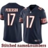 Navy Home Jim Pederson Jersey Chicago Bears #17