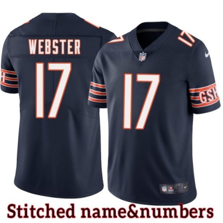 Navy Home Nsimba Webster Jersey Chicago Bears #17
