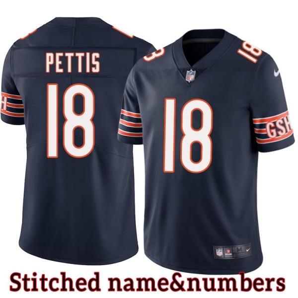 Navy Home Dante Pettis Jersey Chicago Bears #18