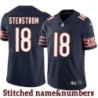 Navy Home Steve Stenstrom Jersey Chicago Bears #18