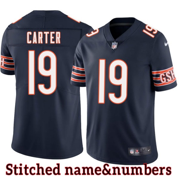 Navy Home DeAndre Carter Jersey Chicago Bears #19