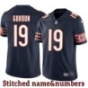 Navy Home Lou Gordon Jersey Chicago Bears #19