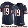 Navy Home Eddie Kawal Jersey Chicago Bears #19