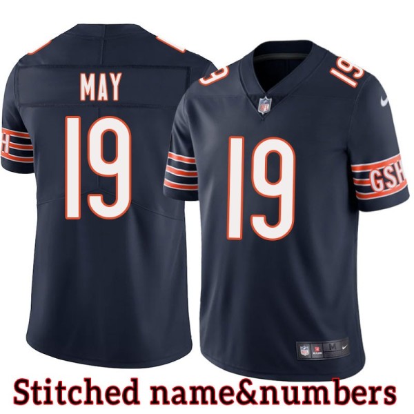 Navy Home Walt May Jersey Chicago Bears #19