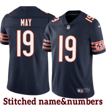 Navy Home Walt May Jersey Chicago Bears #19