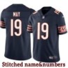 Navy Home Walt May Jersey Chicago Bears #19