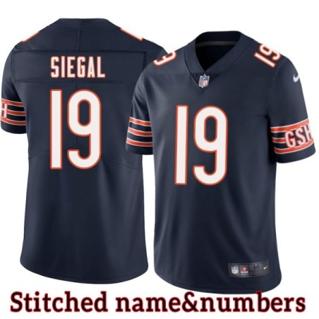Navy Home John Siegal Jersey Chicago Bears #19