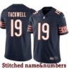 Navy Home Cookie Tackwell Jersey Chicago Bears #19