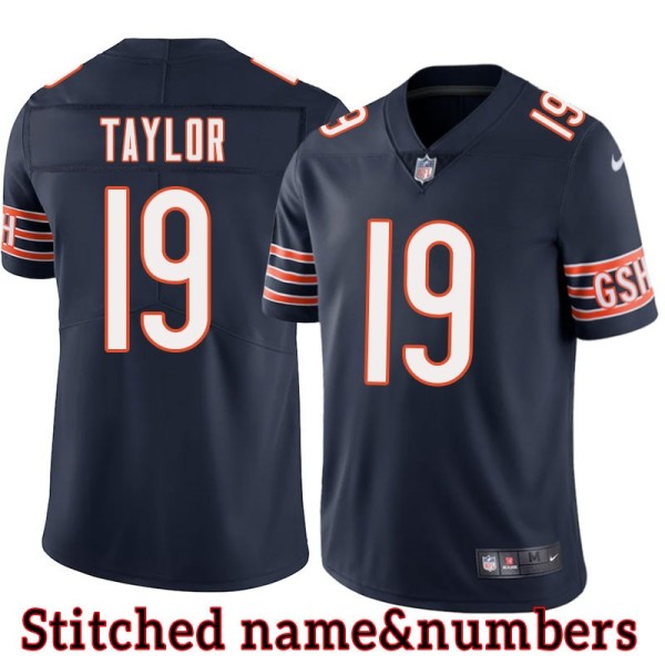 Navy Home Tory Taylor Jersey Chicago Bears #19