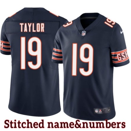 Navy Home Tory Taylor Jersey Chicago Bears #19