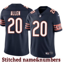 Navy Home James Allen Jersey Chicago Bears #20