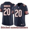 Navy Home Breon Borders Jersey Chicago Bears #20
