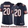 Navy Home Shaun Draughn Jersey Chicago Bears #20
