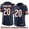 Navy Home Reuben Henderson Jersey Chicago Bears #20