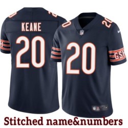Navy Home Jim Keane Jersey Chicago Bears #20
