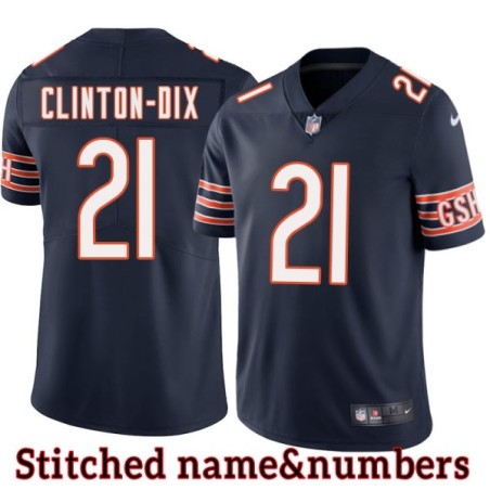 Navy Home Ha Ha Clinton-Dix Jersey Chicago Bears #21