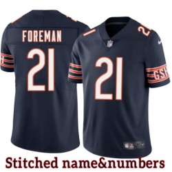 Navy Home D'Onta Foreman Jersey Chicago Bears #21