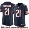 Navy Home Danny Fortmann Jersey Chicago Bears #21