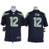 [NEW,Game] 12th Fan Football Jersey -Seattle #12 FOOTBALL Jerseys(Dark Blue)