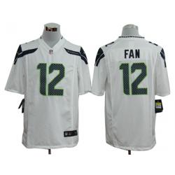 [NEW,Game] 12th Fan Football Jersey -Seattle #12 FOOTBALL Jerseys(White)