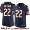 Navy Home Solly Sherman Jersey Chicago Bears #22