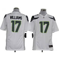 [NEW,Game] Mike Williams Football Jersey -Seattle #17 FOOTBALL Jerseys(White)