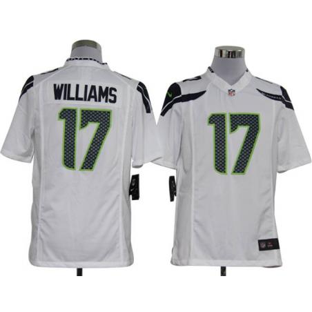 [NEW,Game] Mike Williams Football Jersey -Seattle #17 FOOTBALL Jerseys(White)