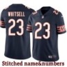 Navy Home Dave Whitsell Jersey Chicago Bears #23