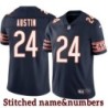 Navy Home Reggie Austin Jersey Chicago Bears #24