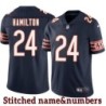 Navy Home Marcus Hamilton Jersey Chicago Bears #24